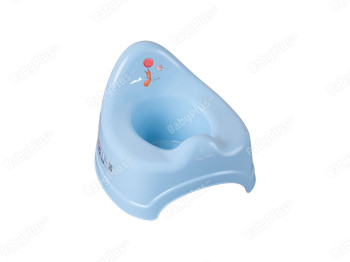 Горшок Лесная сказка голубой. Tega Baby FF-091-108