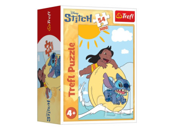 Пазлы Trefl Mini Lilo and Stitch Стич и его мир, 54 элемента, Trefl 19811