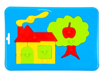 Іграшка розвиваюча Baby puzzles. Дерево та будинок Tigres 39340-9