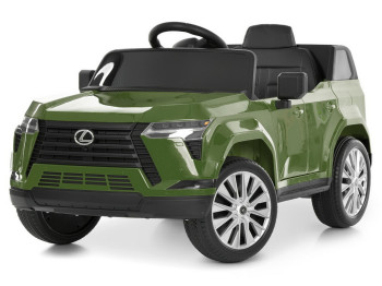 Дитячий електромобіль джип M 6301EBLR-5, зелений, 2×35W, EVA колеса, Bluetooth