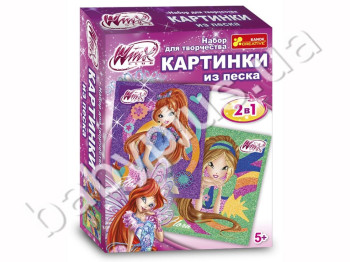 Набор для творчества, Картинка из песка Блум и Флора Winx7, Ranok Creative