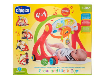 Игровой развивающий центр 4в1 Grow And Walk, Chicco
