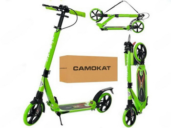Самокат дорослий. iTrike SR 2-018-10-GR