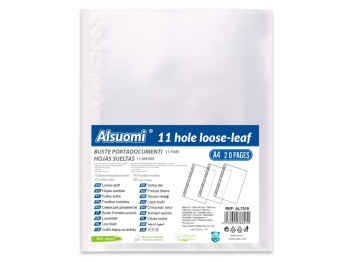 Файлы А4 Alsuomi AL7019, 20 шт.