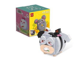 Конструктор Знаки зодіаку Корівка. BanBao ET802-2. 80 деталей