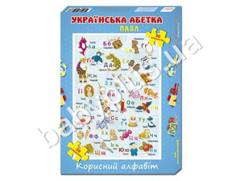 Абетка укр,ПАЗЛИ(36д,)