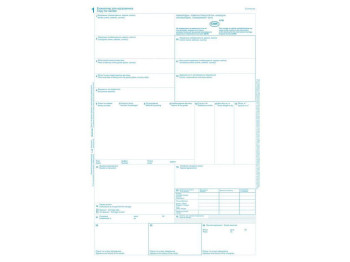 CMR (12 арк.) Міжнародна ТТН, бнум, Белый тигр bt.00000273