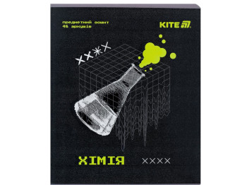 Зошит предметний Хімія Techno K25-240-6 A5, 48 аркушів, клітинка (ціна за 1шт), Kite