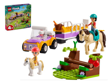 Конструктор Прицеп для лошади и пони 105 деталей, LEGO Friends 68782