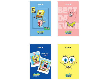 Блокнот-планшет, A6, 50 аркушів, SpongeBob SquarePants, Kite