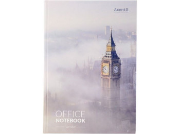 Книга записна у клітинку London А4. 192 аркуша. Axent 8423-21-A
