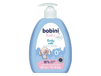 Детское молочко для тела гипоаллергенное, 300 мл. 0+, Bobini Baby 34134