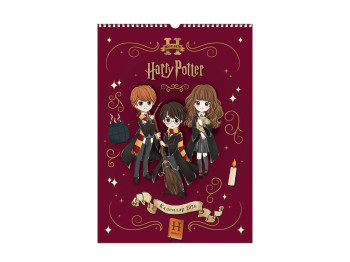 Календар-планер настінний Harry Potter HP26-440, 2026 рік, Kite