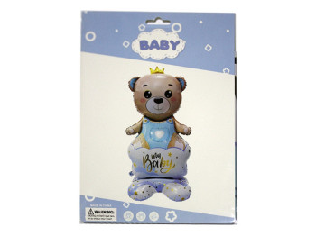 Шарик фольгированный мишка My baby, 145×77 см, надувной, 10461