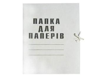 Папка для бумаг картонная A4 на завязках, Тетрада ТЕ375
