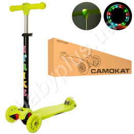 Самокат MAXI. iTrike JR 3-003-GR-L