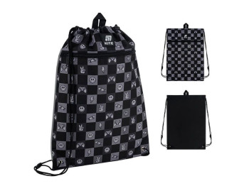 Сумка для обуви со шнурками Game On K25-601M-4, 46×33 см, затяжка шнурком, Kite