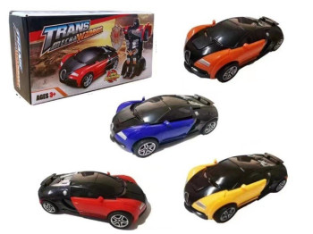 Інерційна машинка Bugatti, 13 см, мікс видів