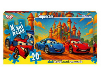 М'які пазли 20 елементів, Danko Toys