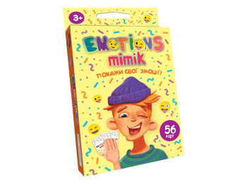 Настольная игра Emotions Mimik. Danko Toys EM-01-01U