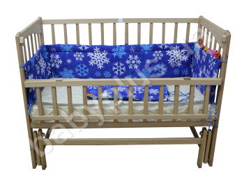 Мягкие бортики Снежинка. Homefort 3002