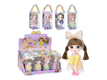 Лялька Lolifen Doll 5033,  у коробці з ручкою, 6 видів (ціна за 1 шт)