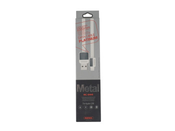 Кабель RC-044i USB for Lightning. Remax White