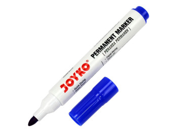 Маркер перманентный синий. JOYKO PM-18 blue