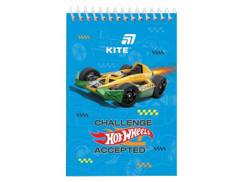 Блокнот А6  Hot Wheels Kite HW26-196, 48 аркушів