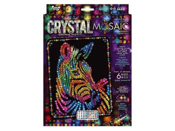 Набір для творчості CRYSTAL MOSAIC Кінь, Danko Toys