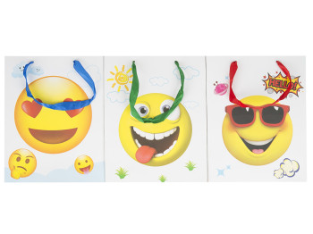 Пакет подарунковий паперовий Smile 18 * 23см