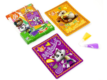 Набір для творчості 44 Кота, Кремове тісто, Vladi Toys