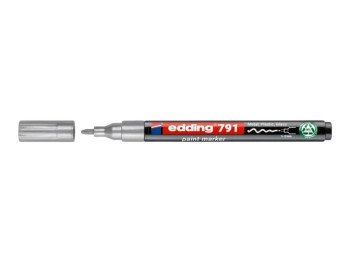 Маркер Edding Paint круглий срібний 1-2 мм, e-791/54n