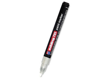 Маркер Paint круглый серебряный 1-2 мм. Edding e-791/13