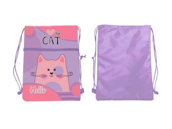 Сумка для обуви с молнией My cat 43х31,5 см, 14068