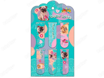 Закладка магнитная Candy lover puppy 6 штук, Kidis 13483