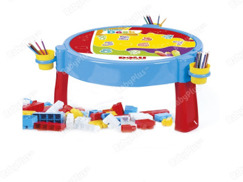 Столик с набором 100 деталей, DOLU Toy Factory