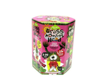 Набір для творчості GRASS MONSTERS HEAD, Danko Toys