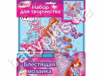 Набор для творчества, Блестящая мозаика Блум, Winx7, Ranok Creative