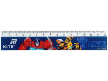 Лінійка пластикова Kite Transformers TF26-090, 15 см