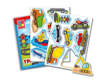 М'які магніти Транспорт, Vladi Toys