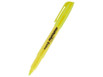 Маркер клиновидный желтый Highlighter. Axent Delta D2503-08