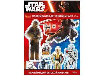 Наклейки для детской комнаты. Star Wars. Disney. Ranok Creative 15163043Р