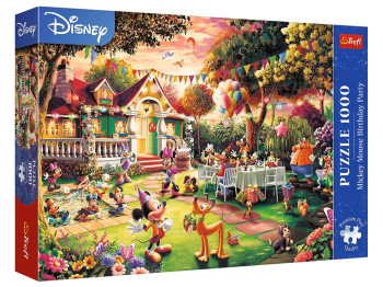 Пазли Trefl Premium Plus Disney День народження Міккі Мауса, 1000 елементів