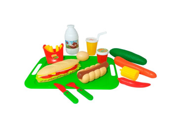 Набор продуктов на разносе. Kinderway KW-100-309