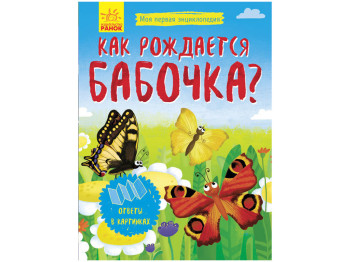 Детская книга Моя первая рисованная Энциклопедия Как рождается бабочка?. Ранок Л807007Р