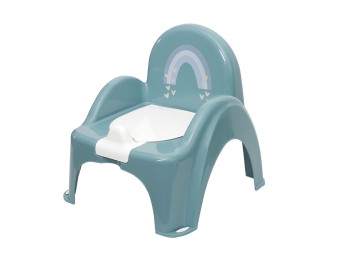 Горшок – стульчик Метео с музыкой мятный. Tega Baby PO-078-165