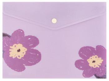 Папка на кнопці А5+ Lavender-4. Axent 1496-39-A