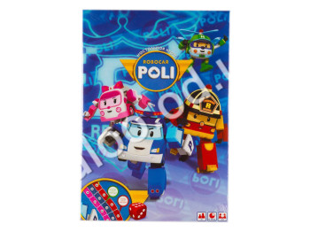Настільна гра маленька Robocar Poli, Danko Toys