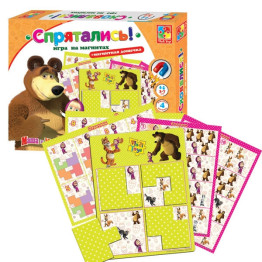 Гра настільна Заховалися Маша і Ведмідь, Vladi Toys